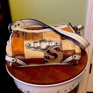 Sophia Caperelli Patchwork Shoulder Bag